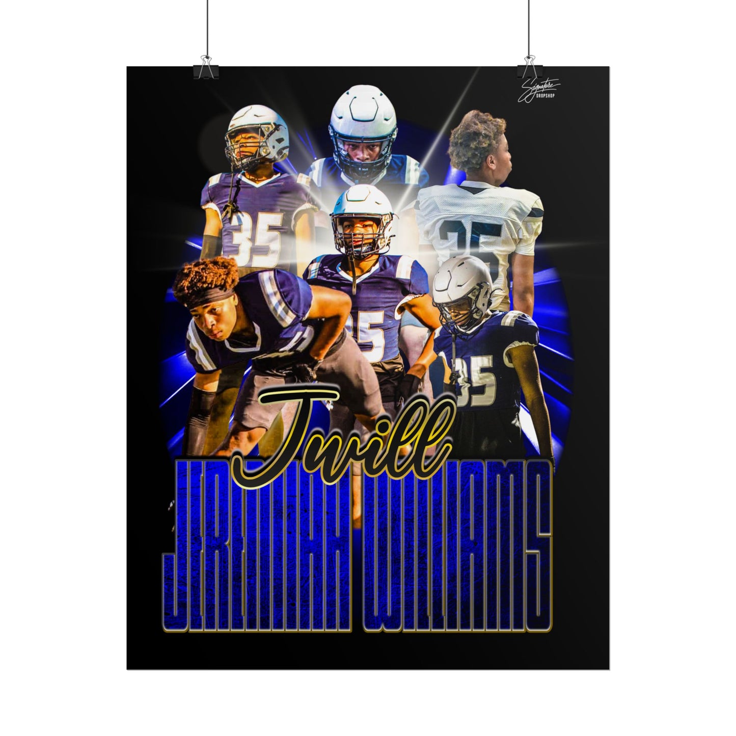 Jeremiah WIlliams Poster