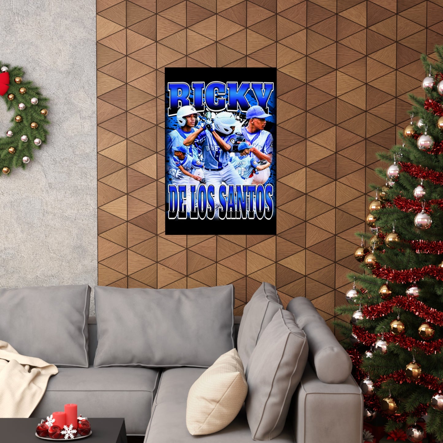 Ricky De Los Santos Poster 24" x 36"