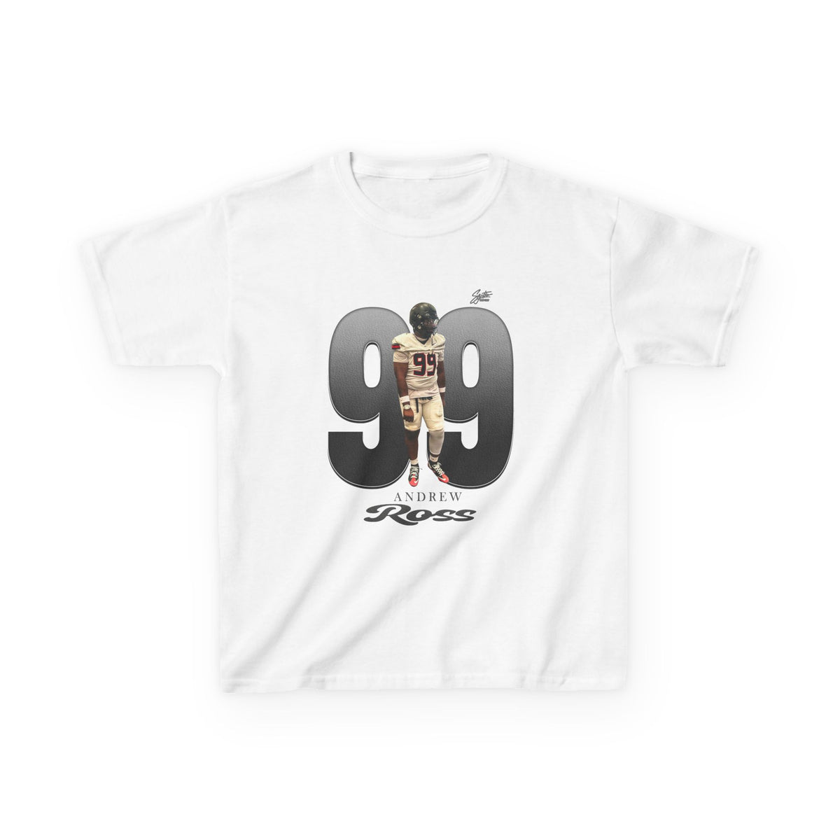 Andrew Ross Youth Heavy Cotton Tee
