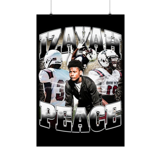 Izayah peace Poster 24" x 36"