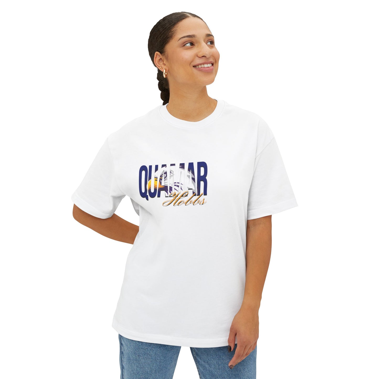 Quamar Hobbs Oversized Vintage Tee