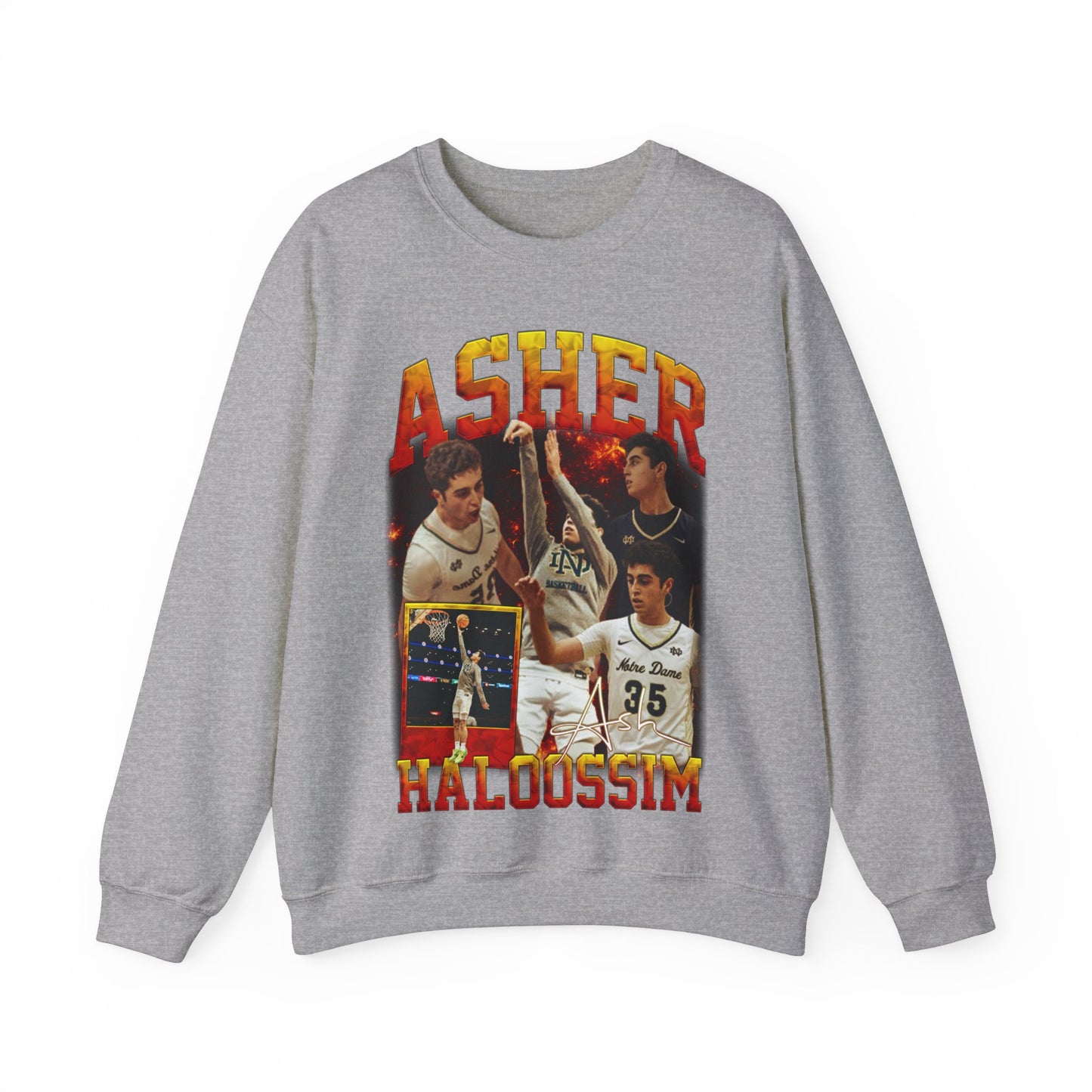 Asher Haloossim Crewneck Sweatshirt