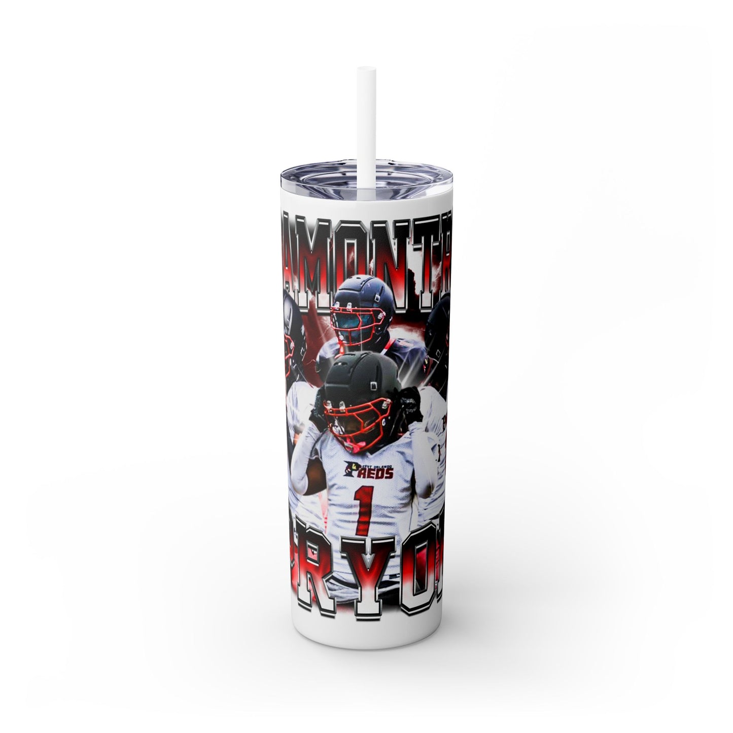Damontre Pryor Stainless Steal Tumbler