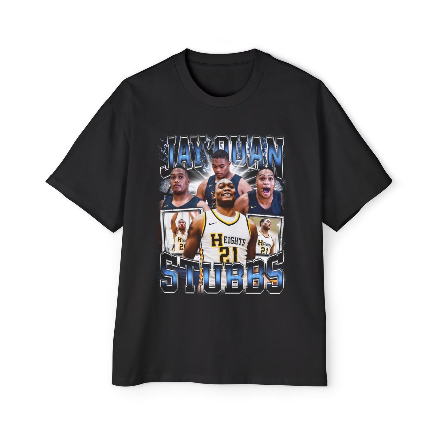 Jay'quan Stubbs Oversized Retro Tee