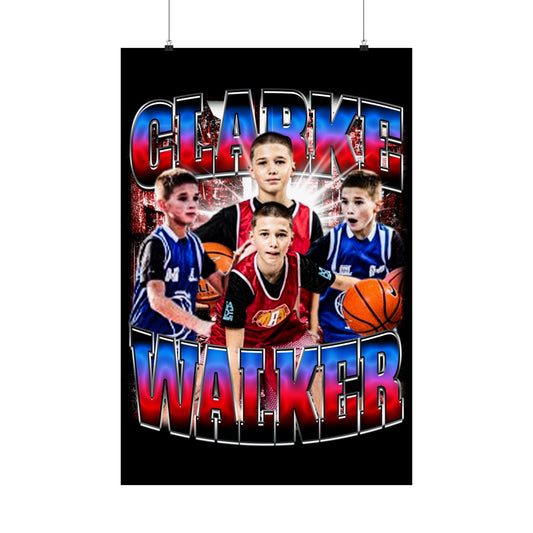 Clarke Walker Poster 24" x 36"