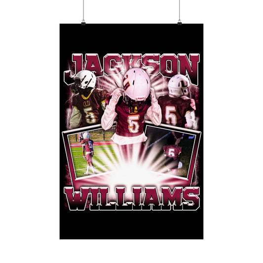 Jackson Williams Poster 24" x 36"
