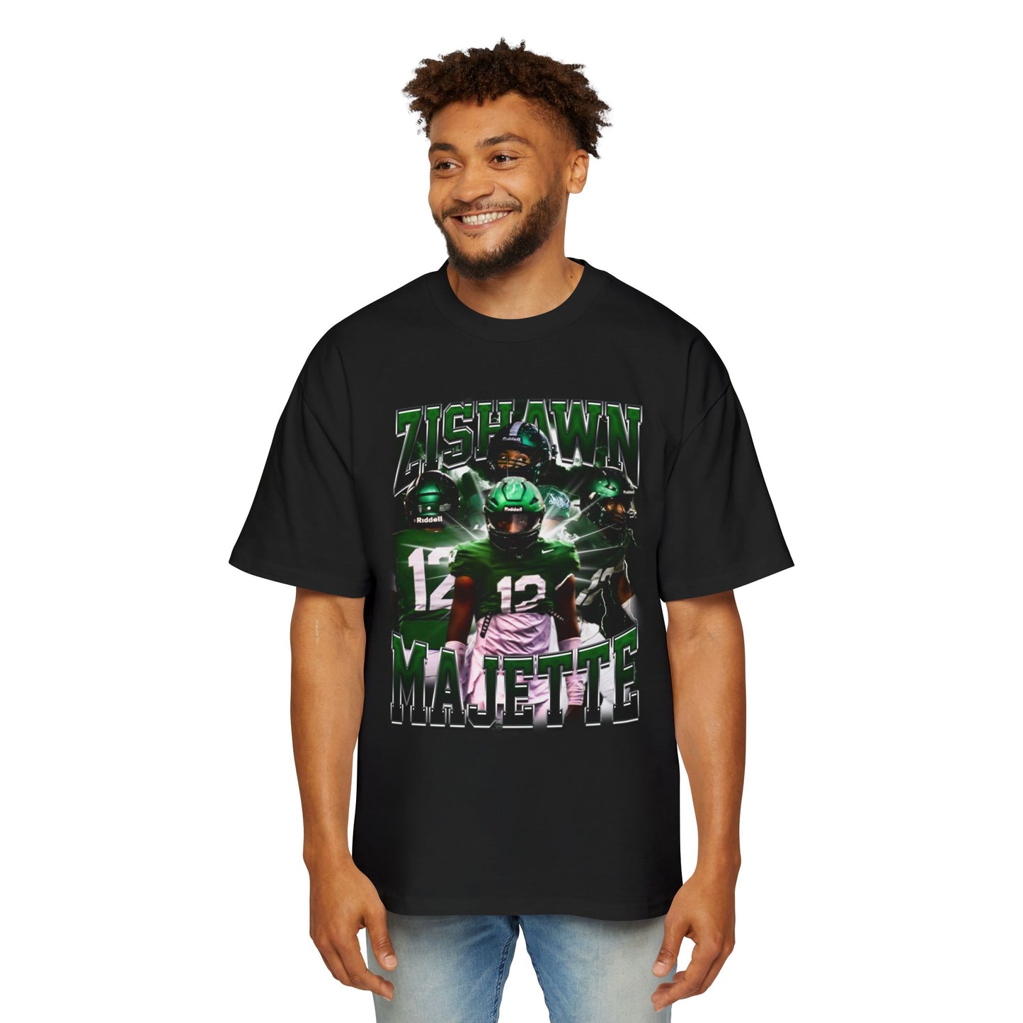 Zishawn Majette Oversized Retro Tee