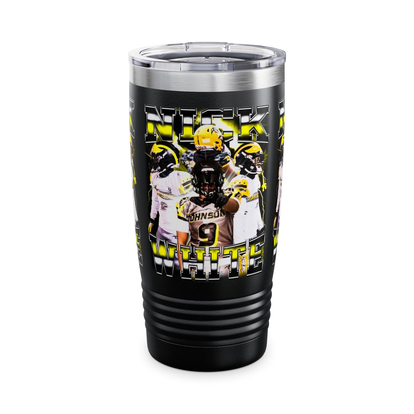 Nick White Stainless Steal Tumbler