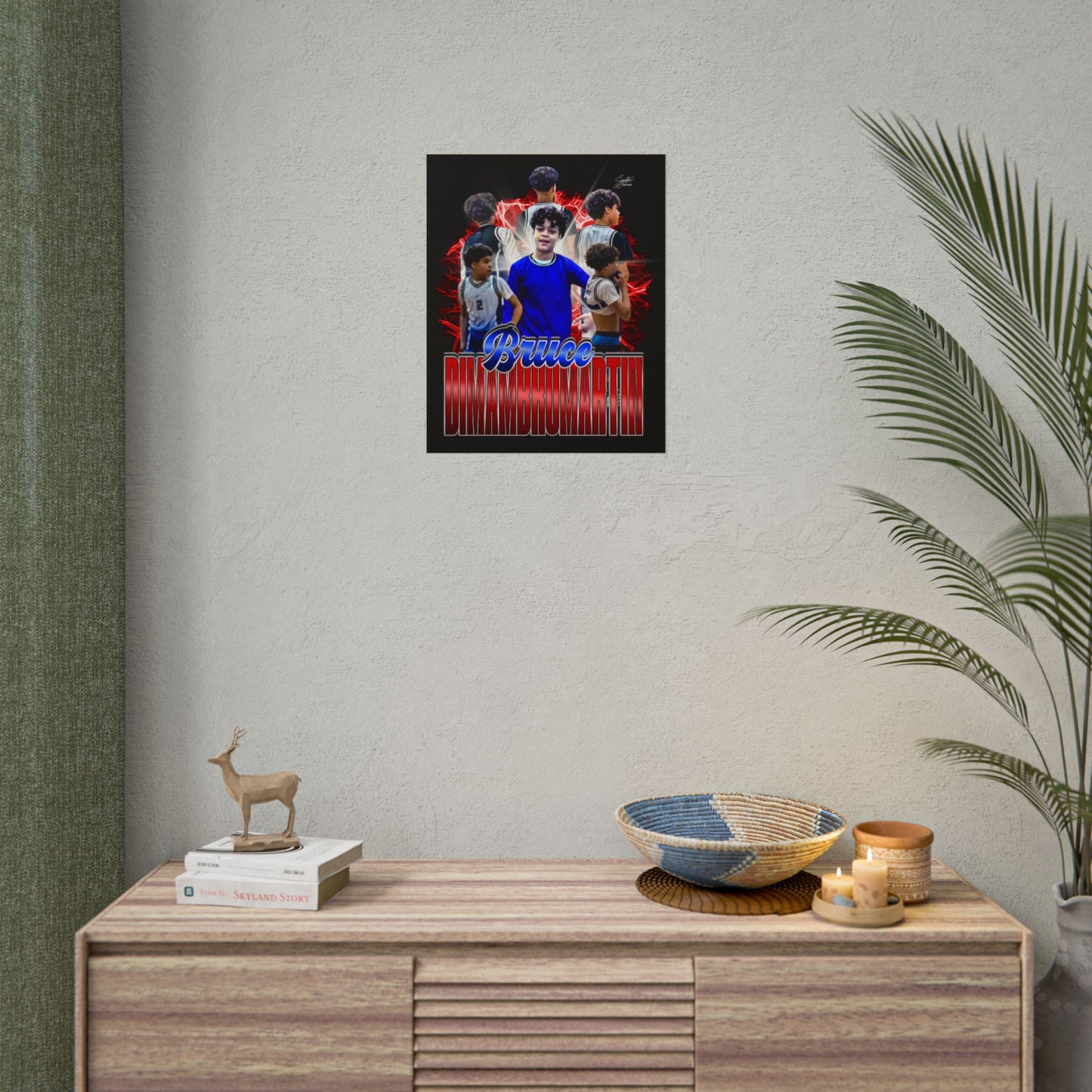 Bruce Dimambromartin Poster
