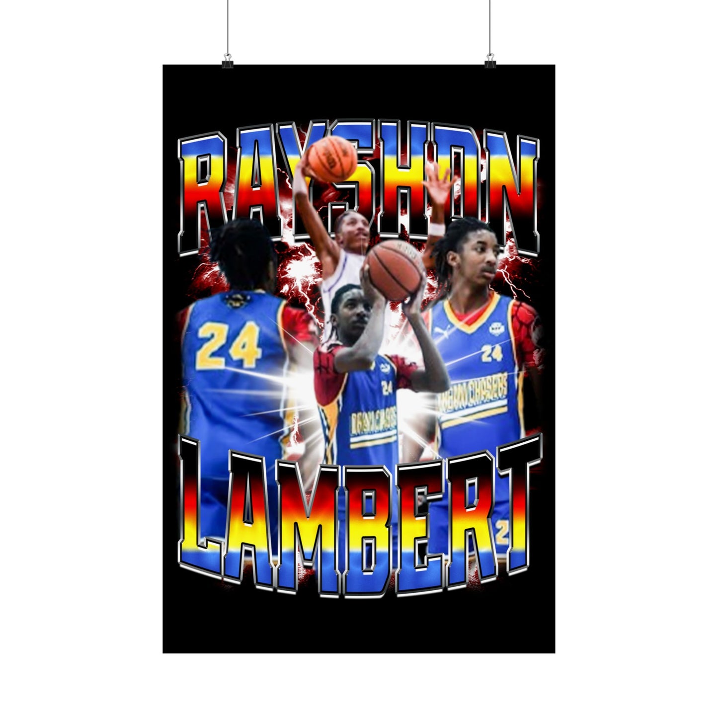 Rayshon Lambert Poster 24" x 36"