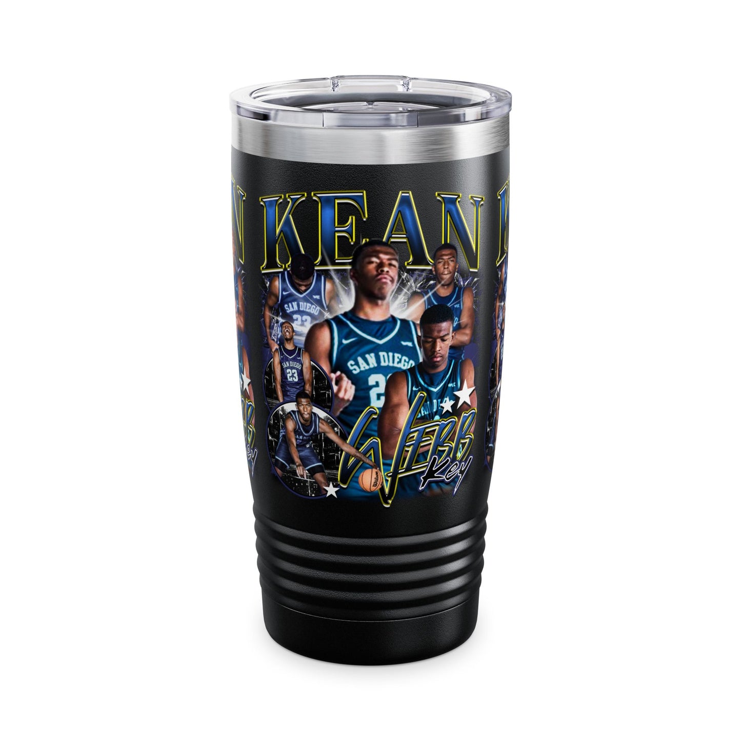 Kean Webb Stainless Steal Tumble