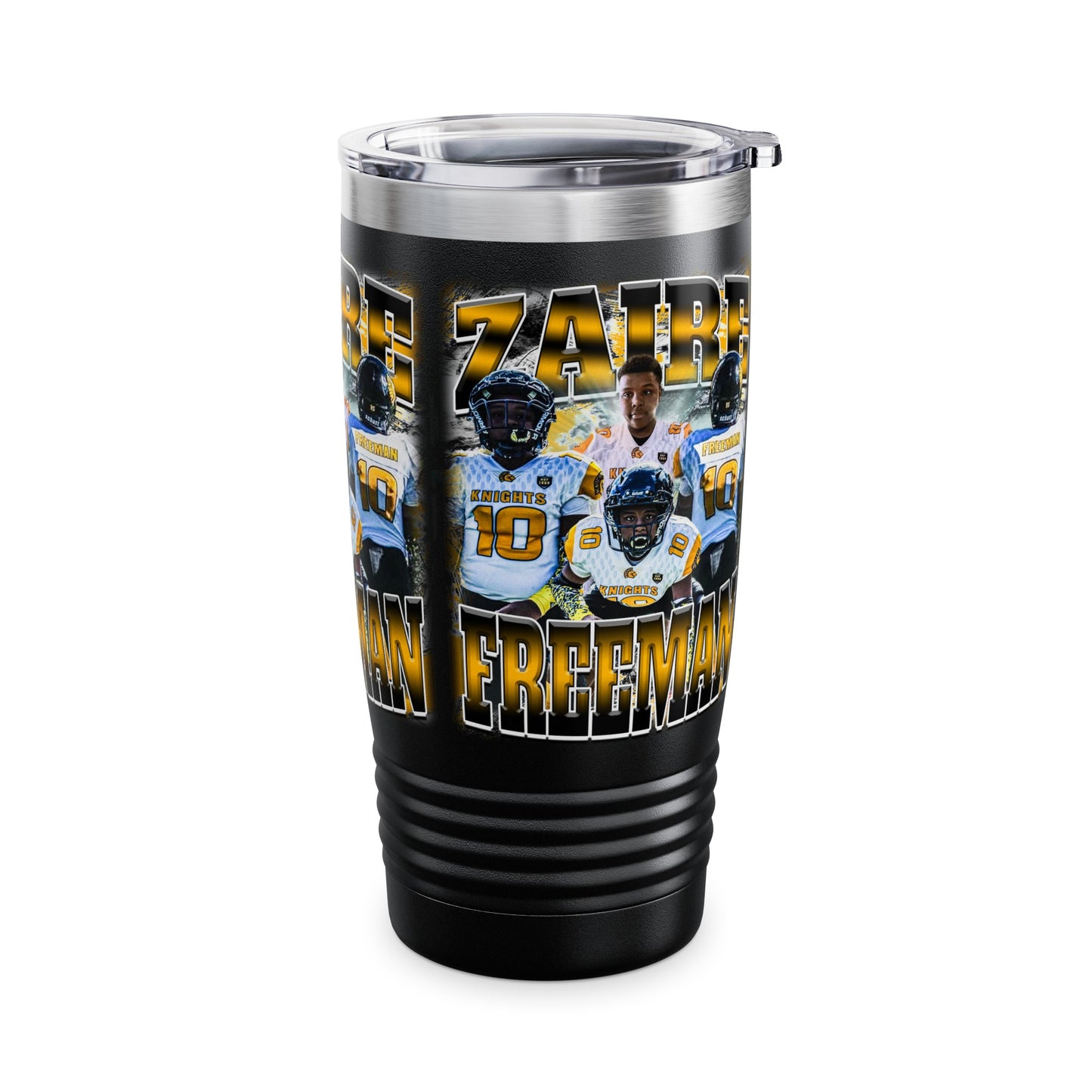 Zaire Freeman Stainless Steal Tumbler