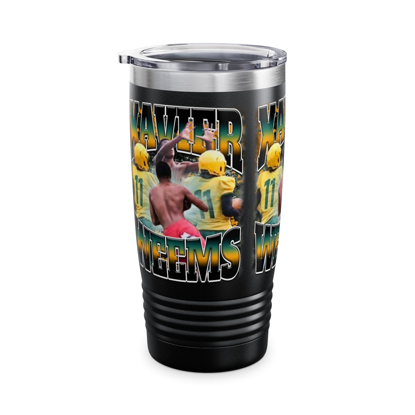Xavier Weems Stainless Steal Tumbler