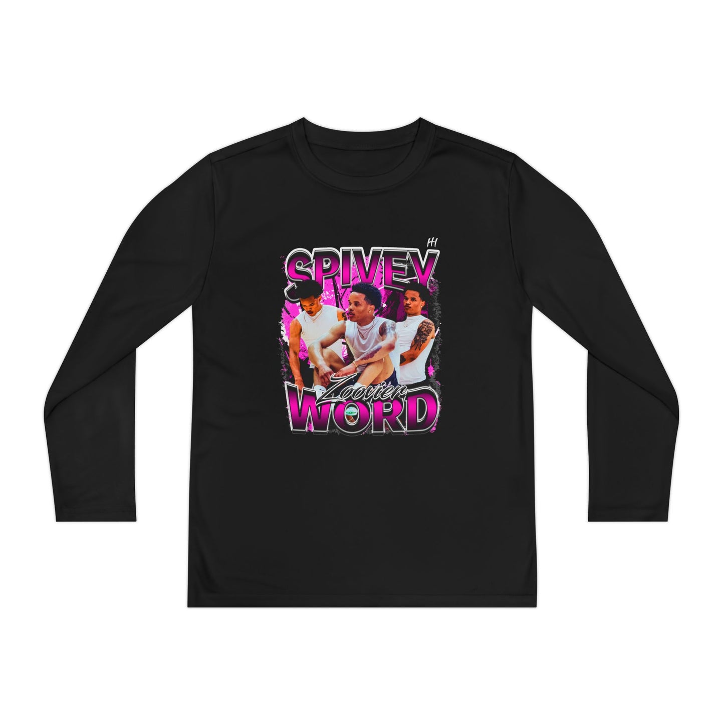 Spivey Word Youth Long Sleeve Tee