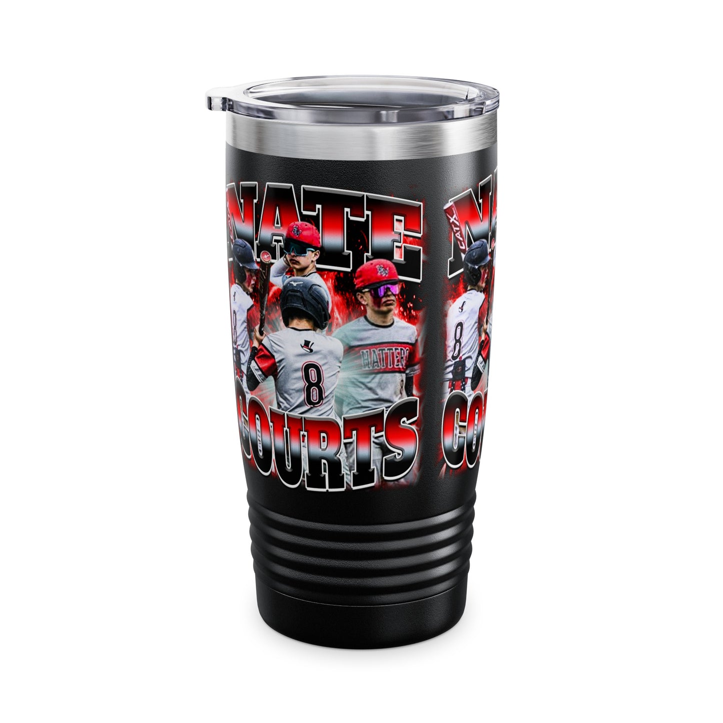 Nate Courts Stainless Steal Tumbler