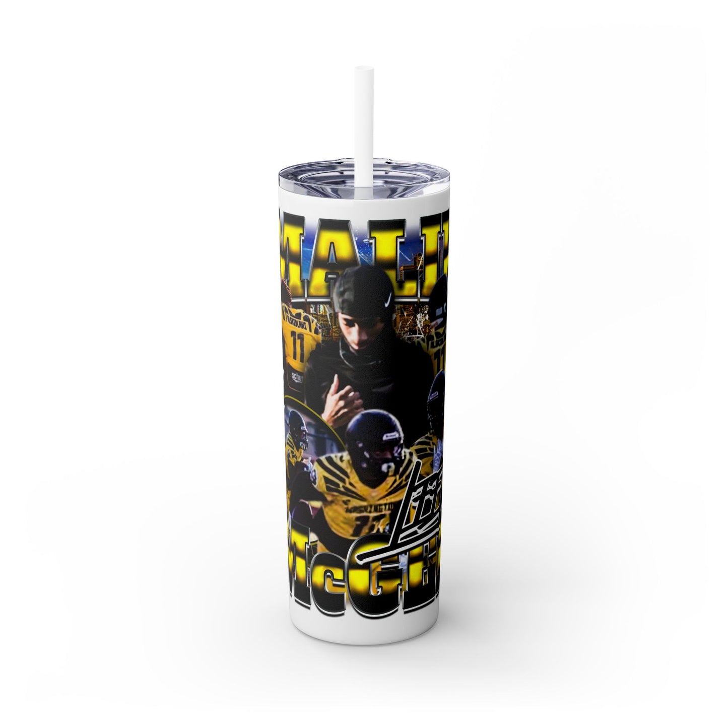 Malik Mcgee Stainless Steal Tumbler
