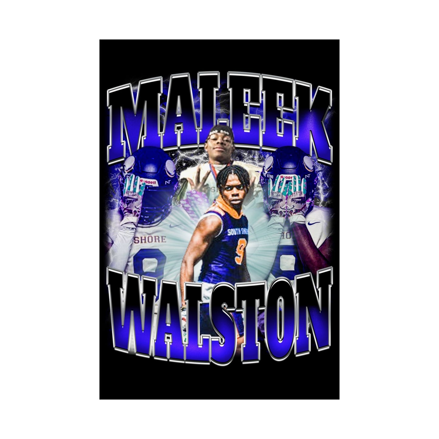 Maleek Walston Poster 24" x 36"