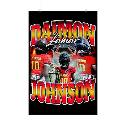 Daimon Lamar Johnson Poster 24" x 36"