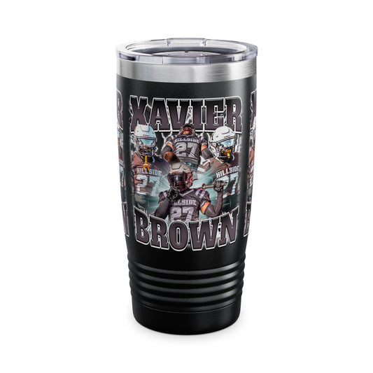 Xavier Brown Stainless Steal Tumbler