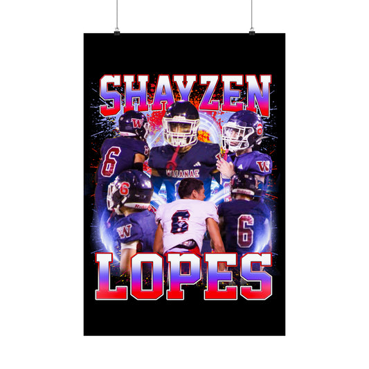Shayzen Lopes Poster