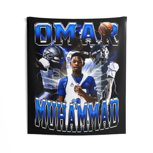 Omar Muhammad Tapestry 50” x 60”