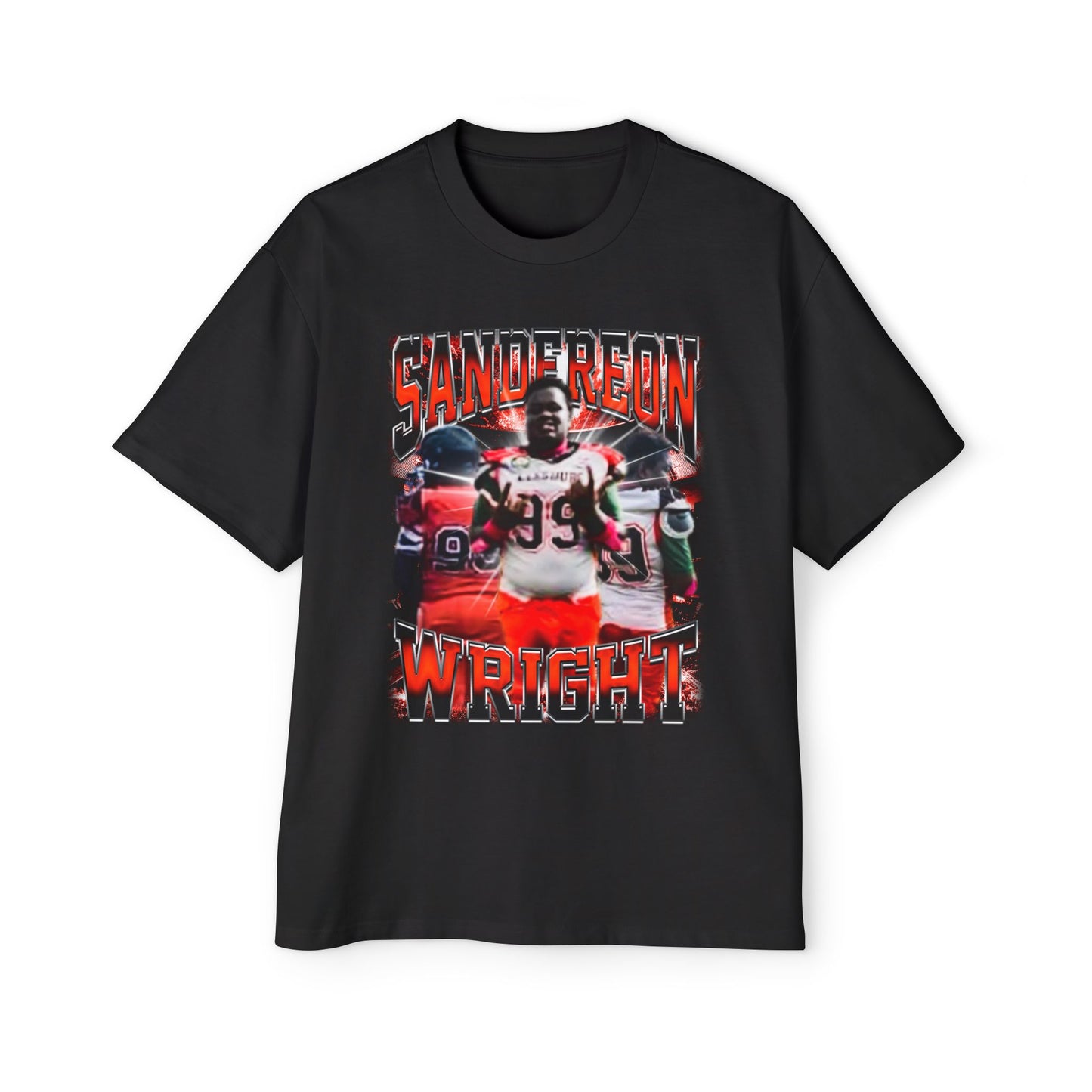 Sandereon Wright Oversized Retro Tee