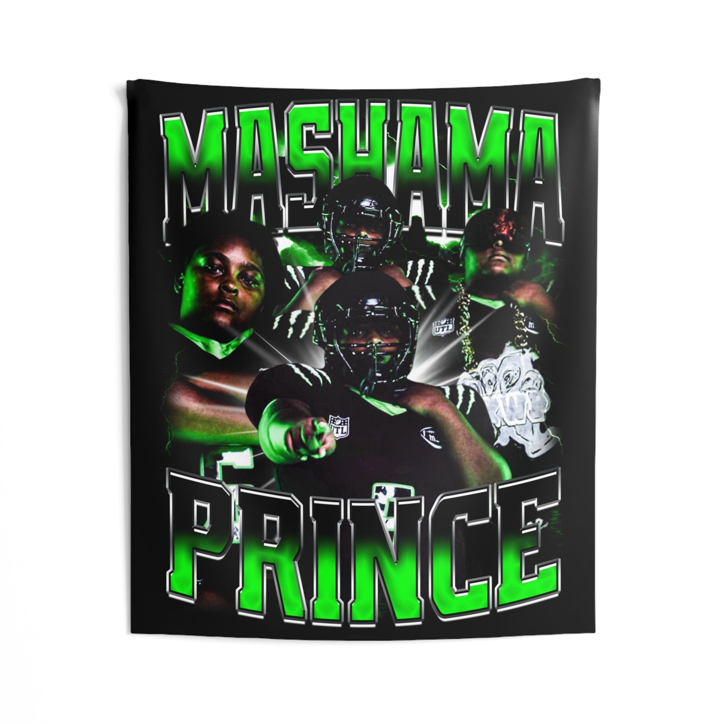 Mashama Prince Tapestry 50” x 60”