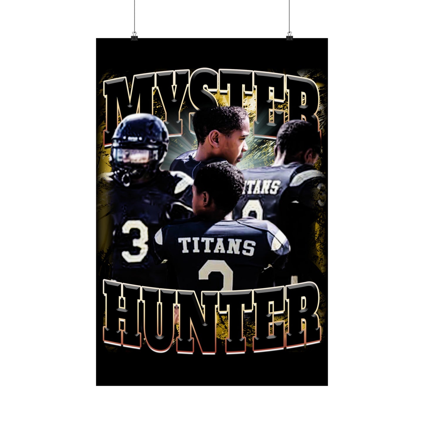 Myster Hunter Poster 24" x 36"