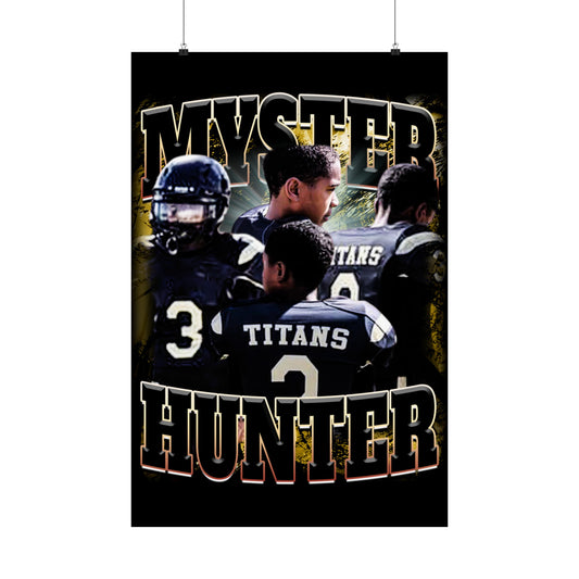 Myster Hunter Poster 24" x 36"