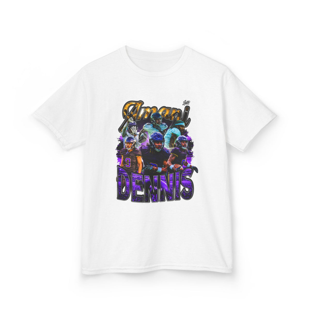 Amani Dennis Youth Heavy Cotton Tee
