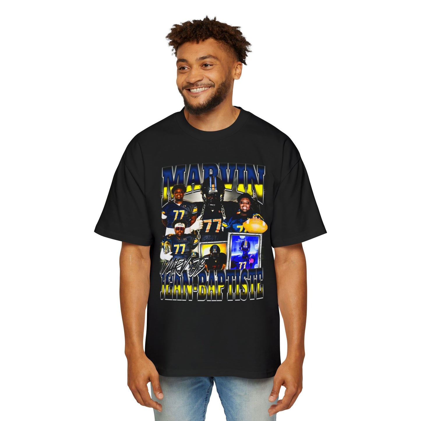 Marvin Jean-baptiste Oversized Retro Tee