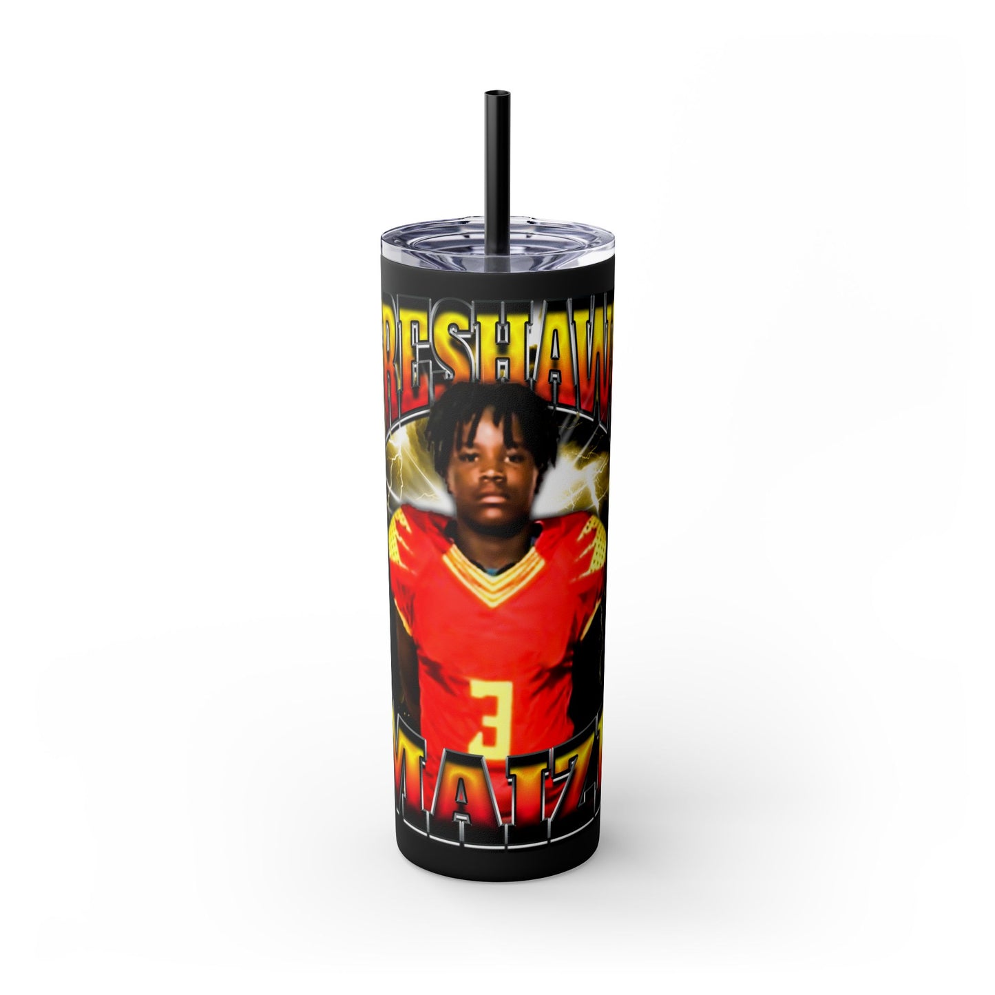 Treshawn Maize Stainless Steal Tumbler
