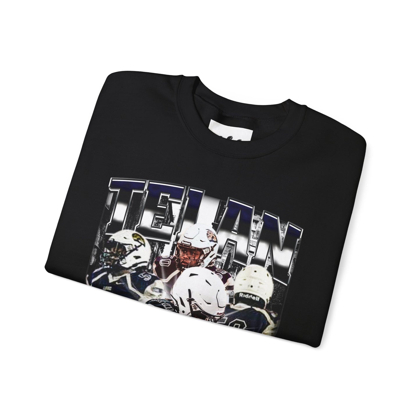 Telan Green Crewneck Sweatshirt