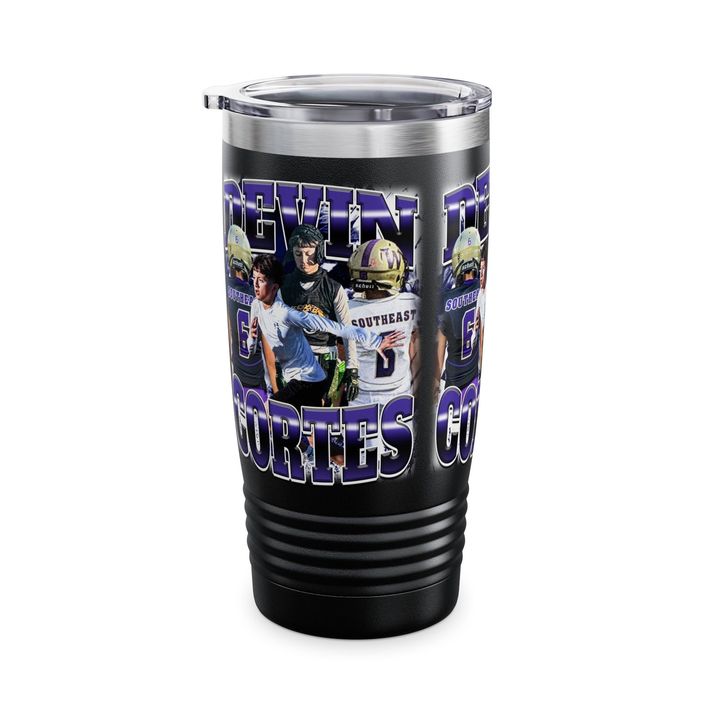 Devin Cortes Stainless Steal Tumbler