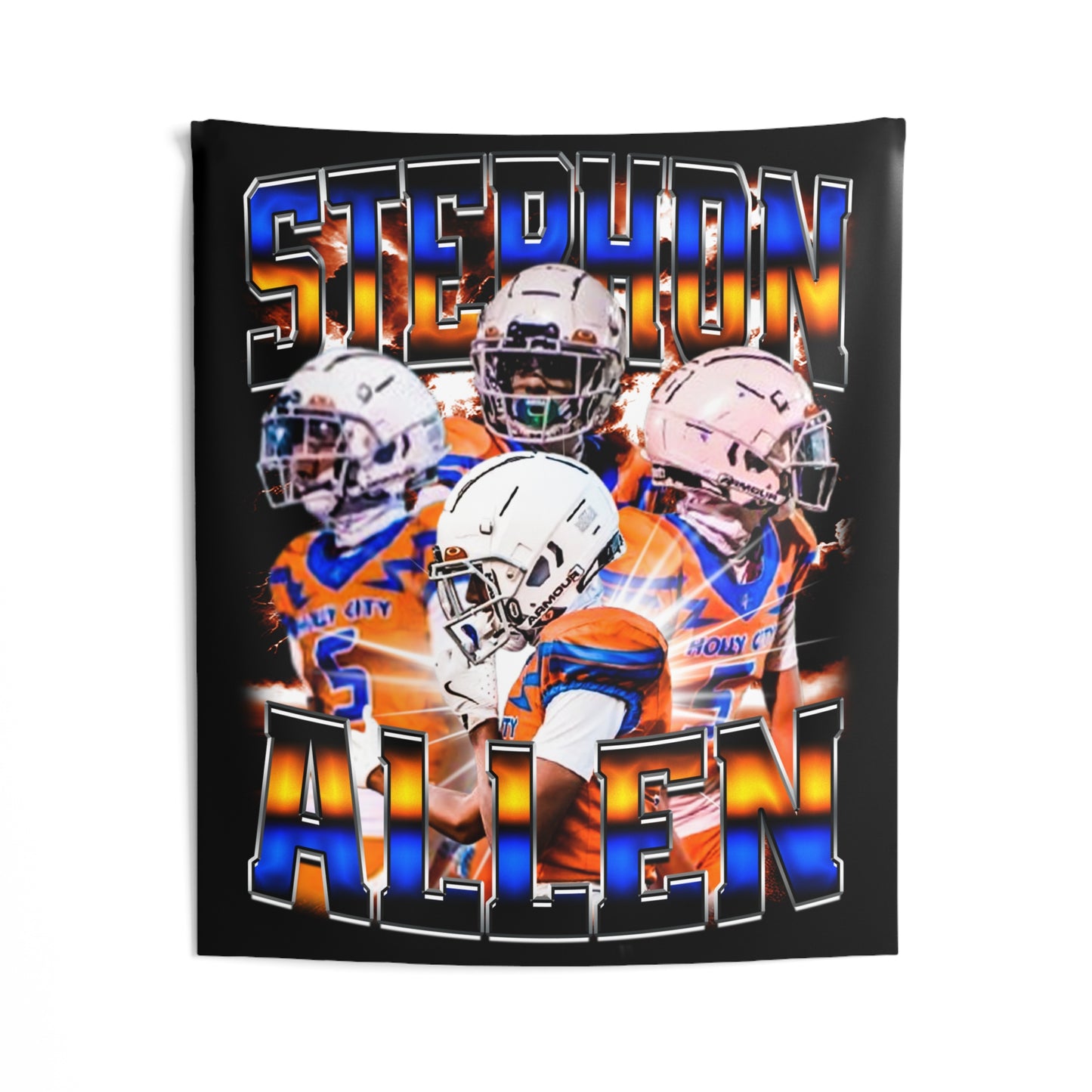Stephon Allen Tapestry 50” x 60”