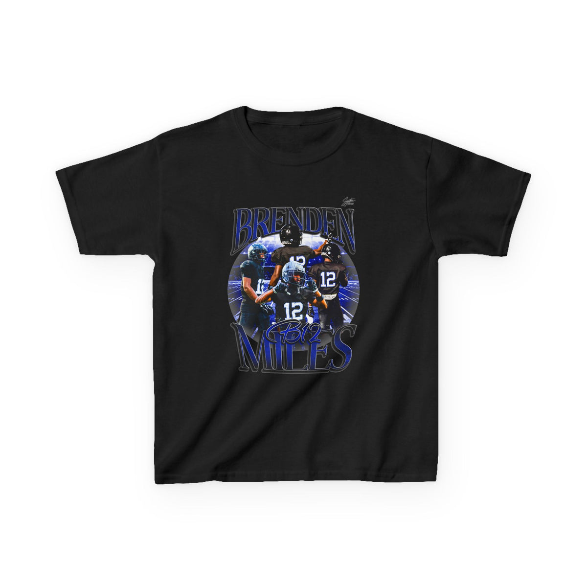 Brenden Miles Youth Heavy Cotton Tee