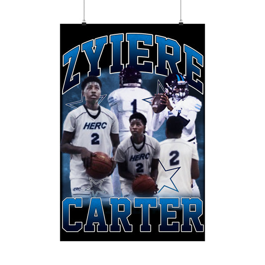 Zyiere Carter Poster