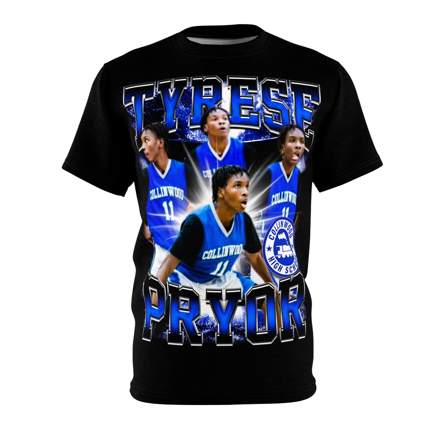Tyrese Pryor Vintage Full Print Tee