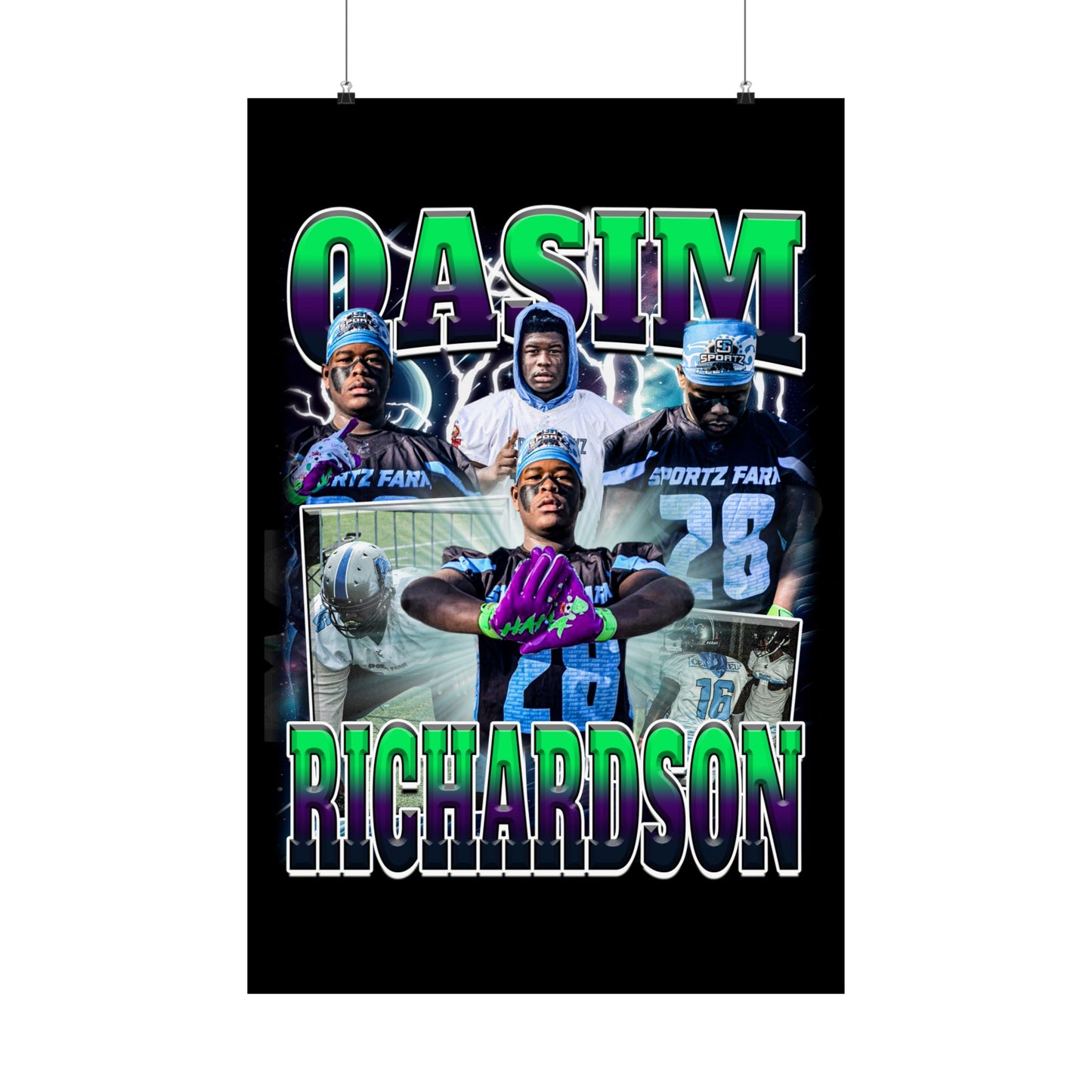 Qasim Richardson Poster 24" x 36"