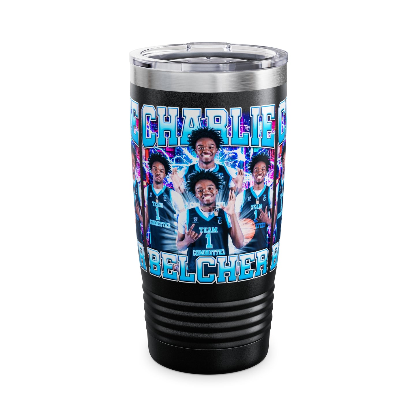 Charlie Belcher Stainless Steel Tumbler