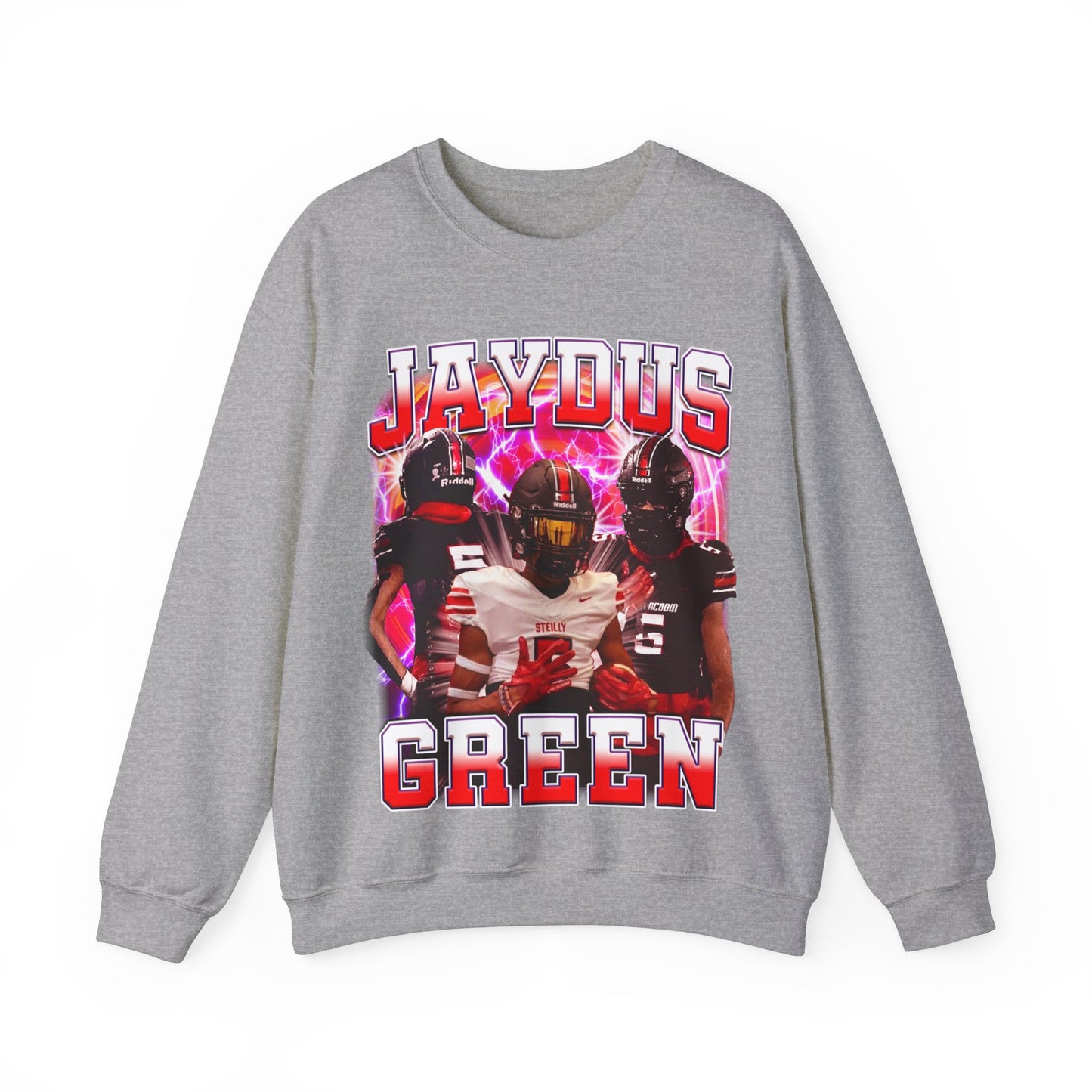 Jaydus Green Crewneck Sweatshirt