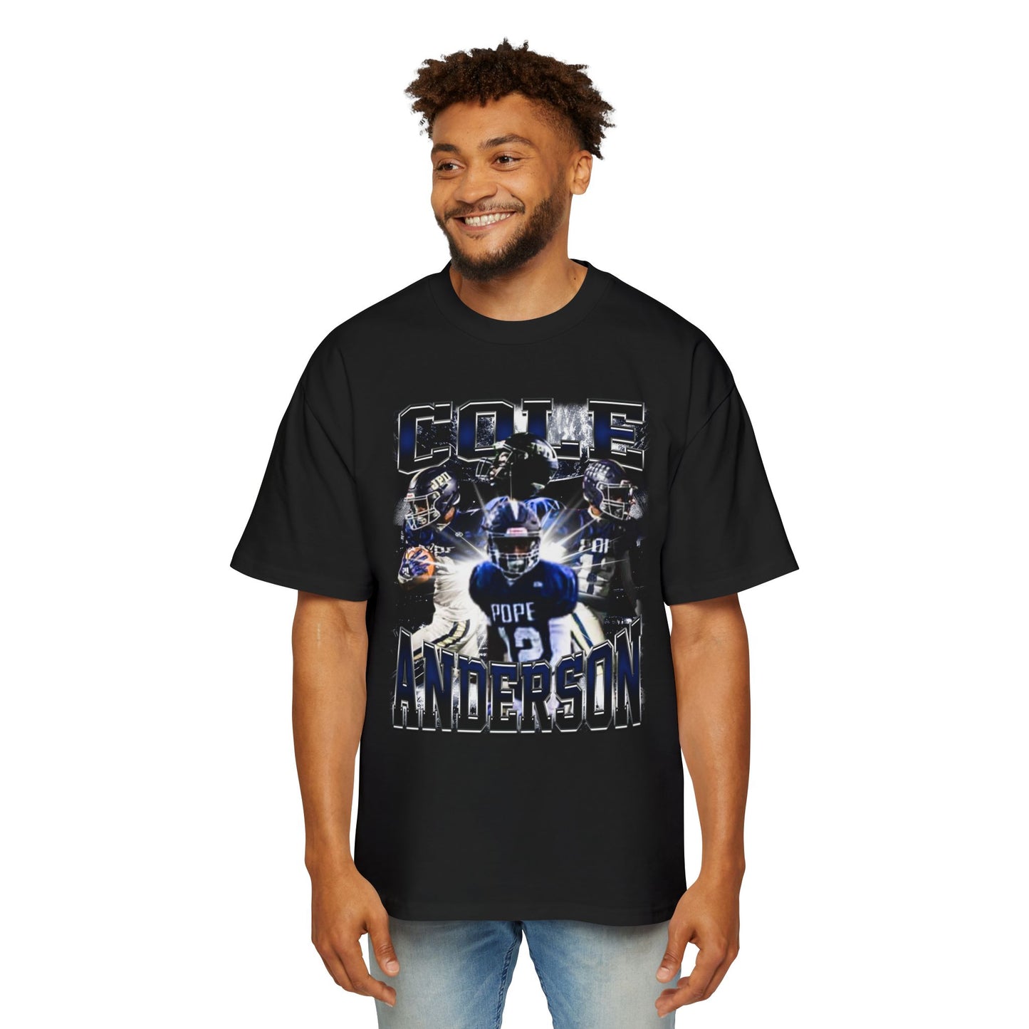Cole Anderson Oversized Retro Tee