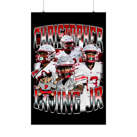 Christopher Irving JR Poster 24" x 36"