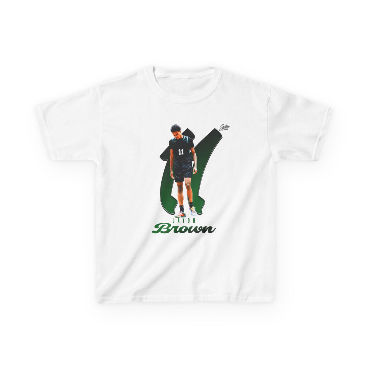 Jaydn Brown Youth Heavy Cotton Tee