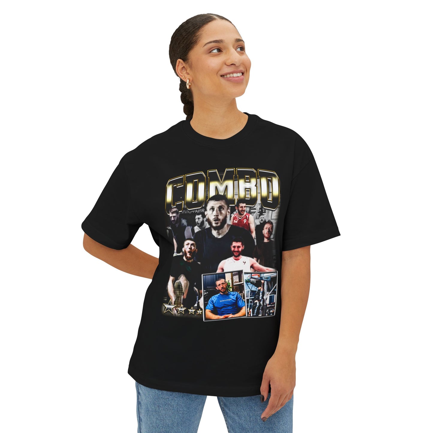 Combo Oversized Vintage Tee
