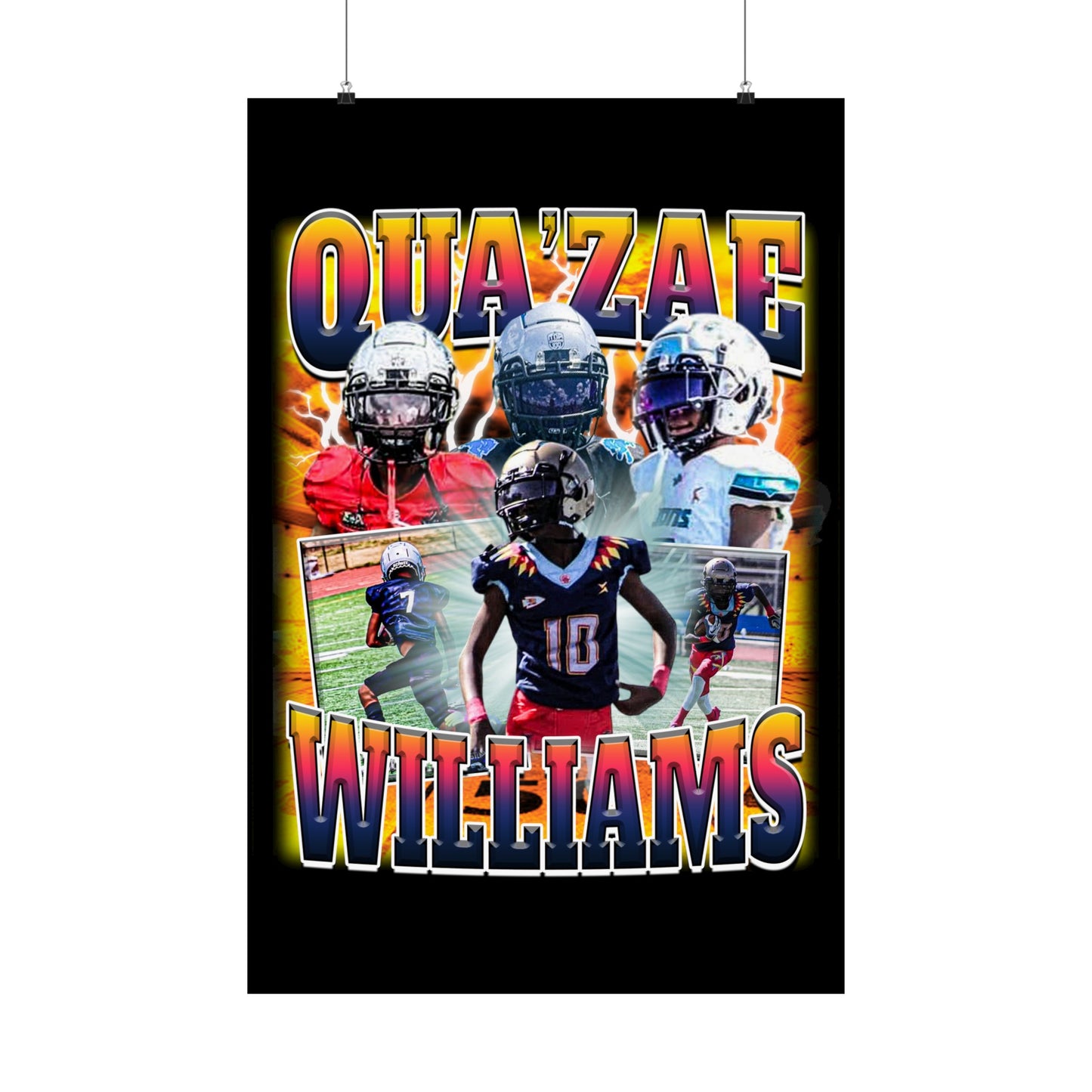 Qua’zae Williams Poster 24" x 36"