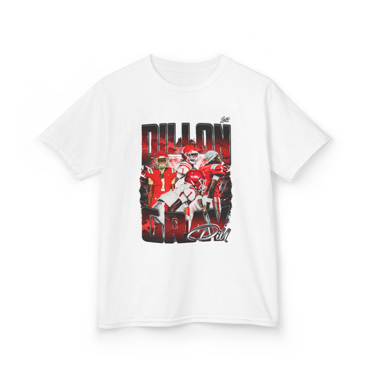 Dillon Gray Youth Heavy Cotton Tee