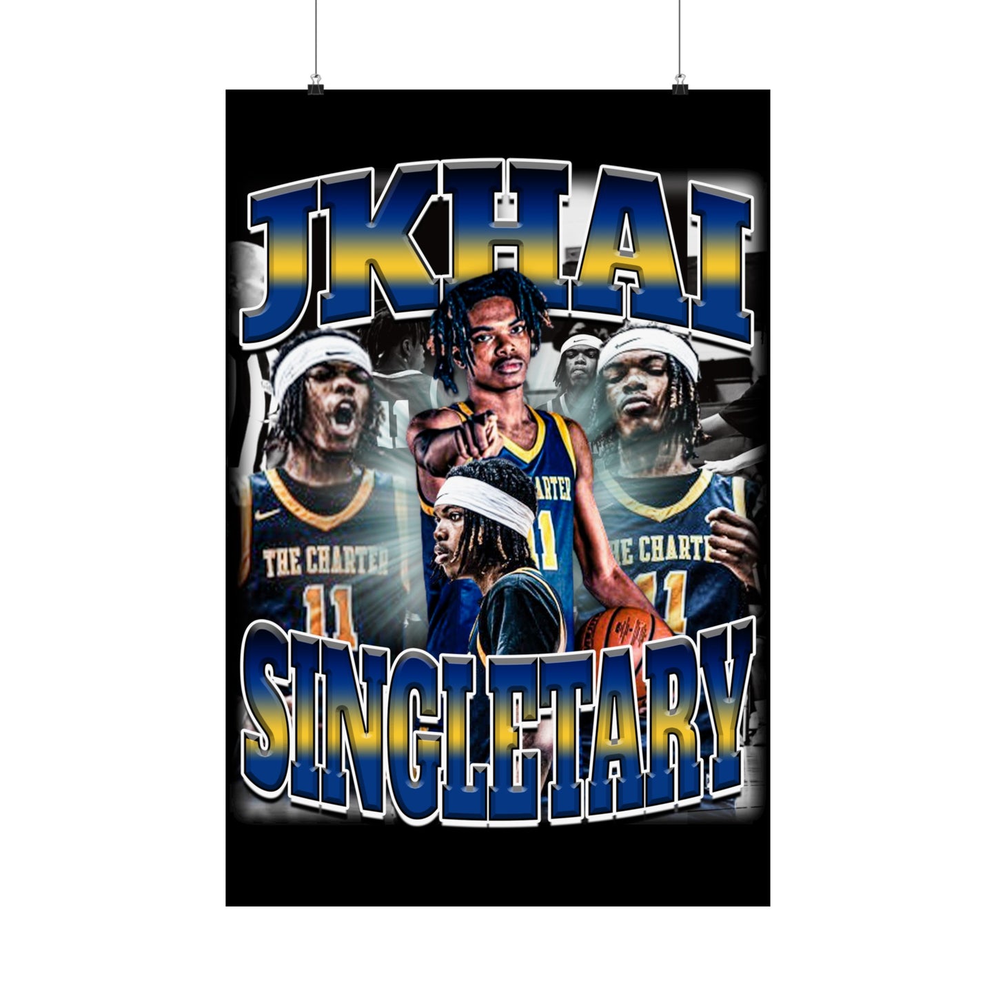 Jkhai Singletary Poster 24" x 36"
