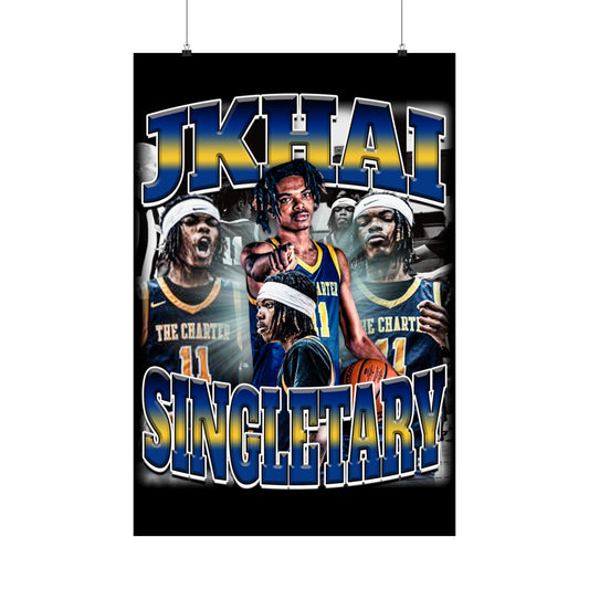 Jkhai Singletary Poster 24" x 36"