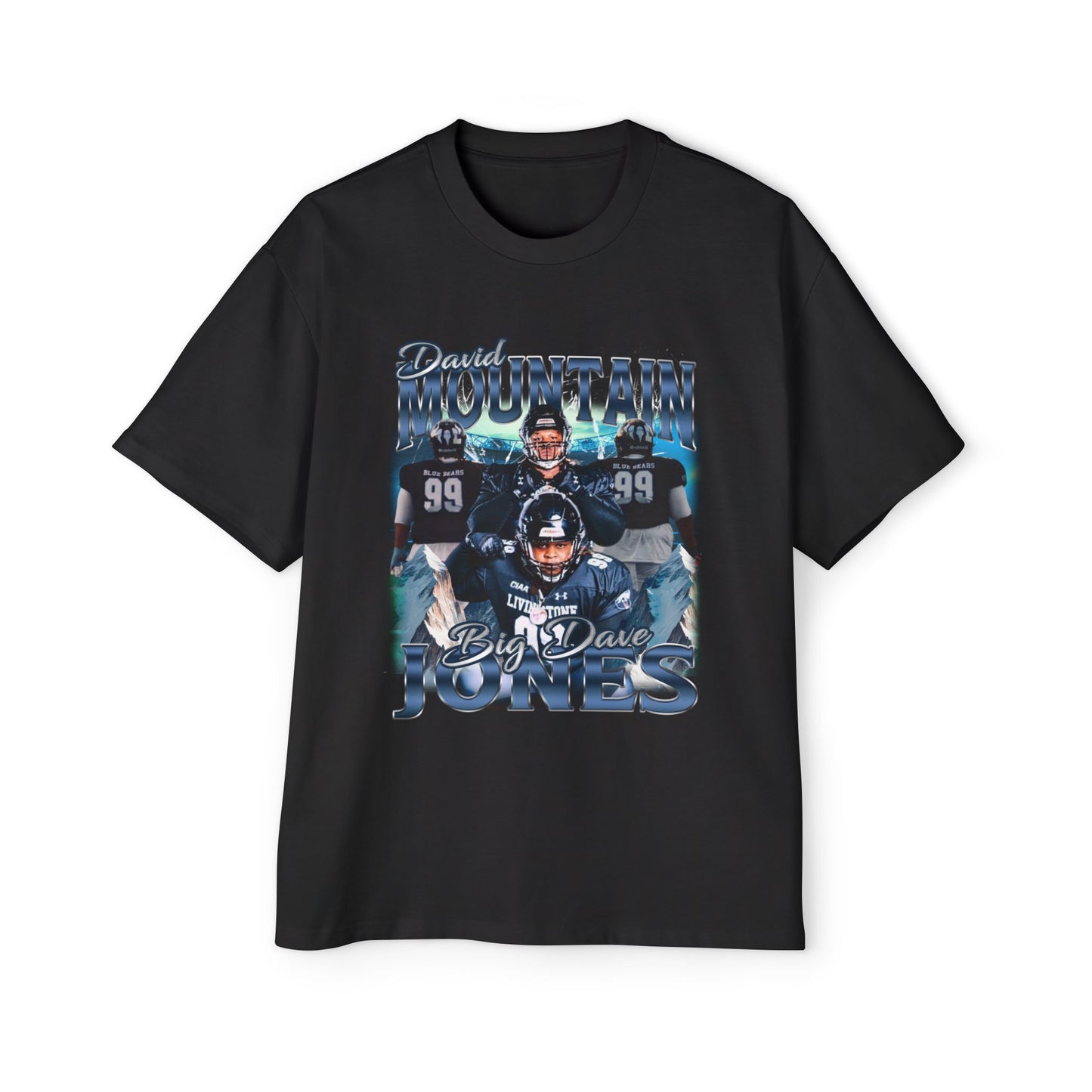 David Mountain Jones Oversized Retro Tee